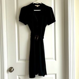 Black Belted Dress